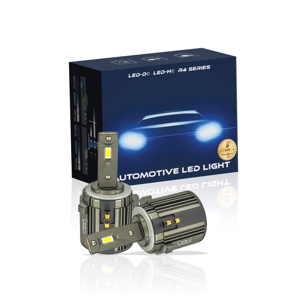Kit led H7 Dedicat Volkswagen | Mercedes LUSMAR™ LED-H© 6000k 15000 lumeni 110W/set Canbus - fara eroare LEDUL.ro