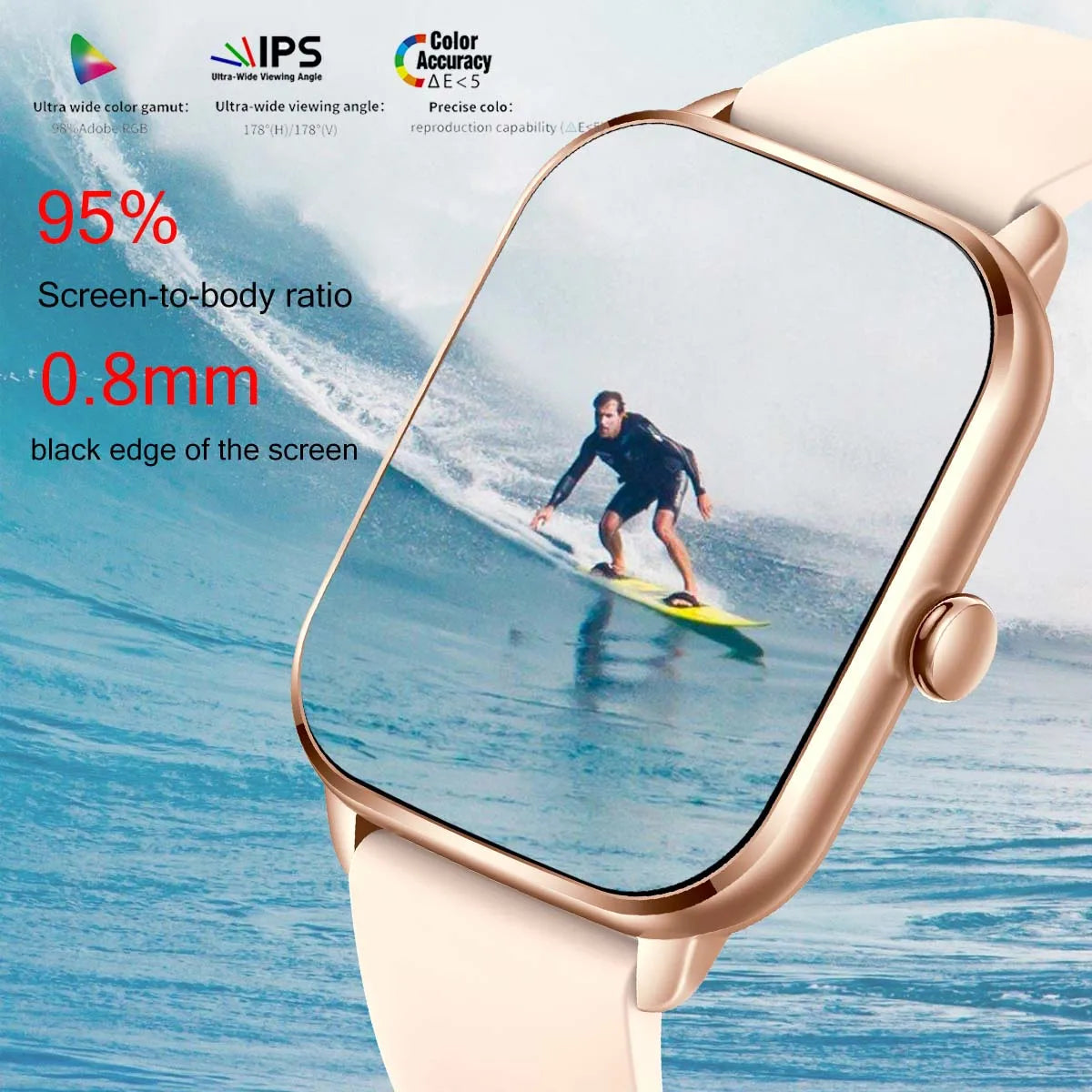 SENBONO KT65 Smart Watch Men Women 1.9'' BT Call Custom Dial Smart - Cart2u.ro