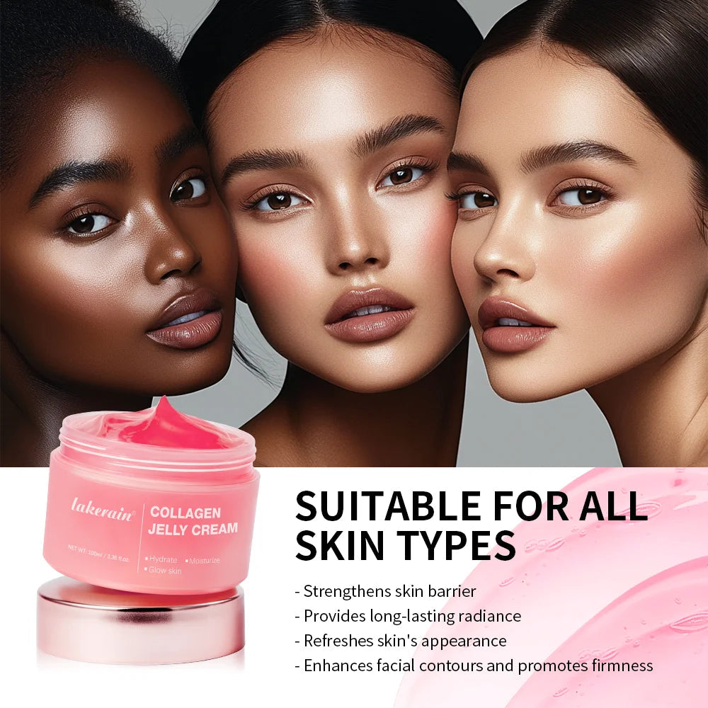 Lakerain Glow Skin Firming Collagen Face Cream Niacinamide - Cart2u.ro