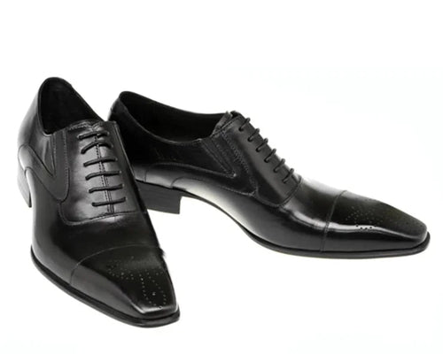 NX004 Pointed Toe Design Men's Wedding Evening Party Wear Shoes Male - Cart2u.ro