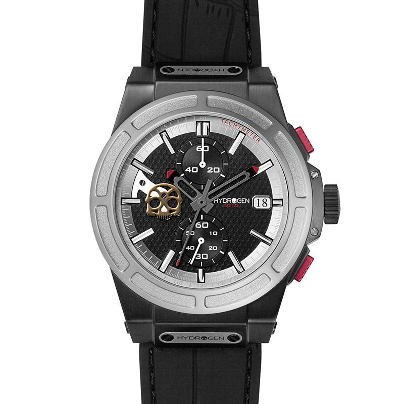 Otto Chrono Argintiu Negru Mat