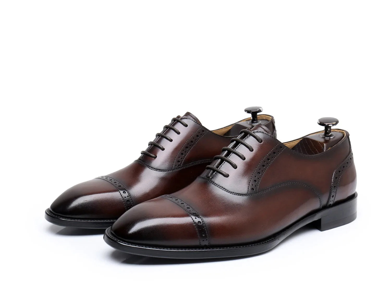Summer New Men's Leather Shoes - Business Formal, Three-Joint - Cart2u.ro