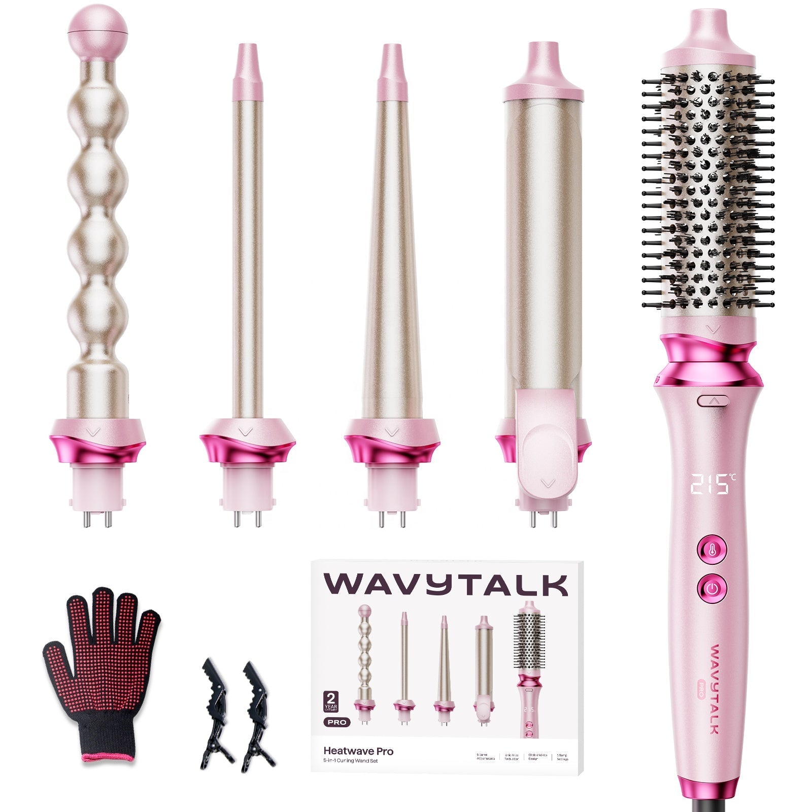 Ondulator multistyler Heatwave Pro Set Wavytalk Aura Beauty
