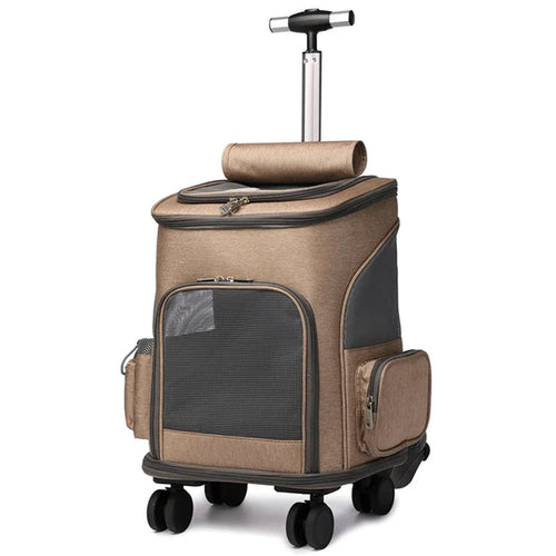 Large Capacity Portable Pet Backpack Adjustable Lightweight Breathable - Cart2u.ro