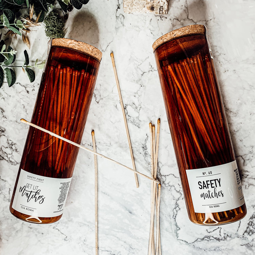 9" Apothecary Matches - Cart2u.ro