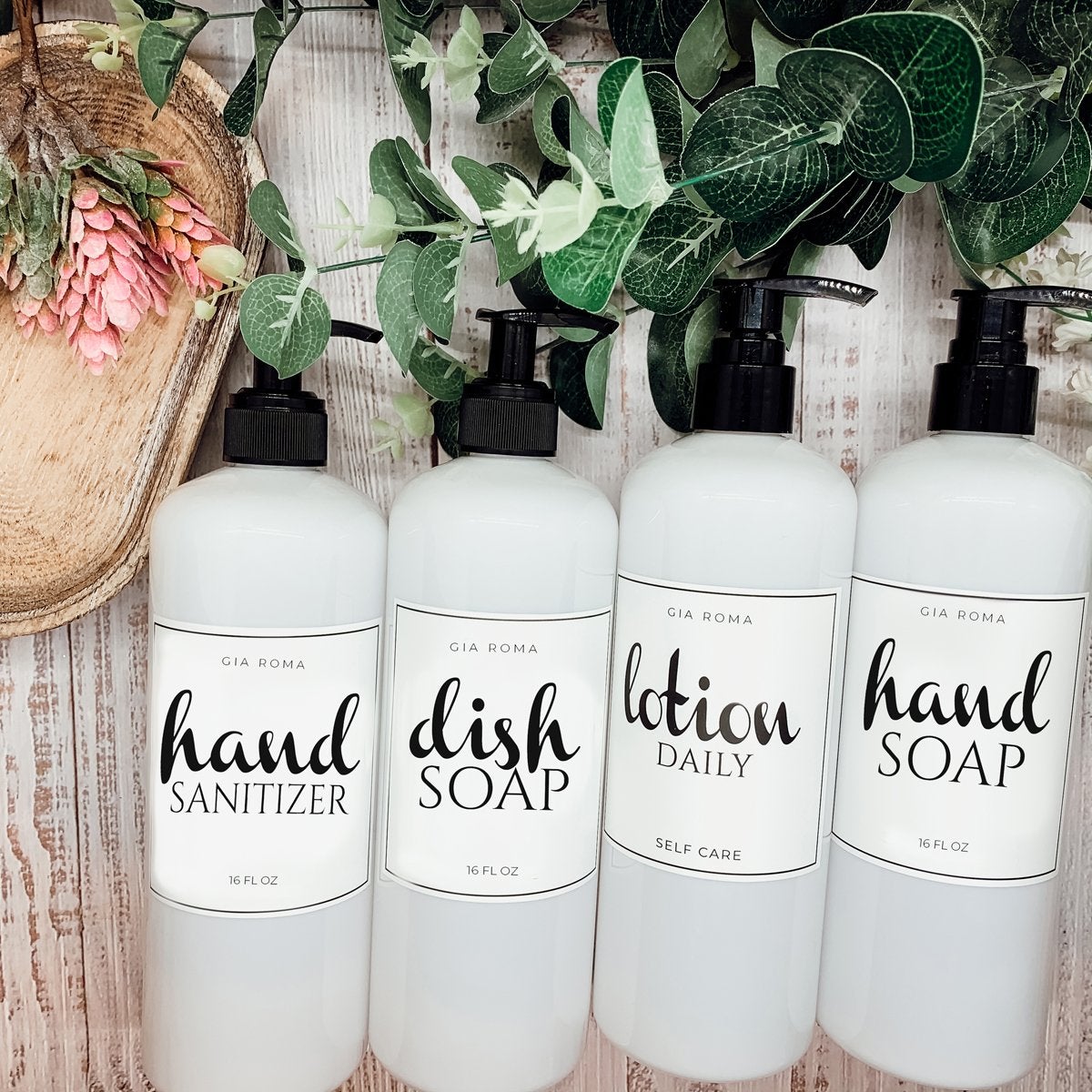 16oz Plastic White | White Label - Cart2u.ro