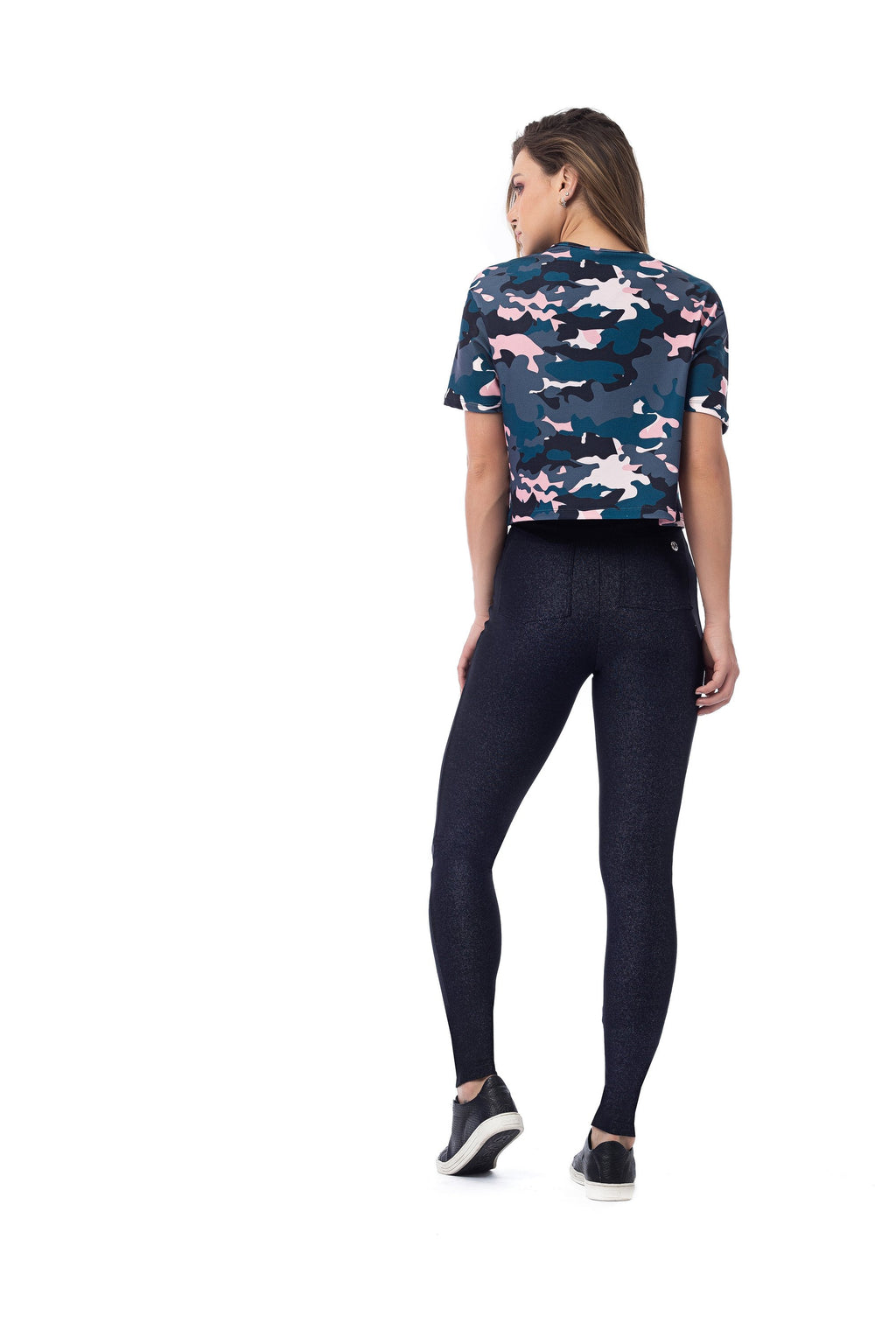 DAISY CAMO CROP TOP - Cart2u.ro