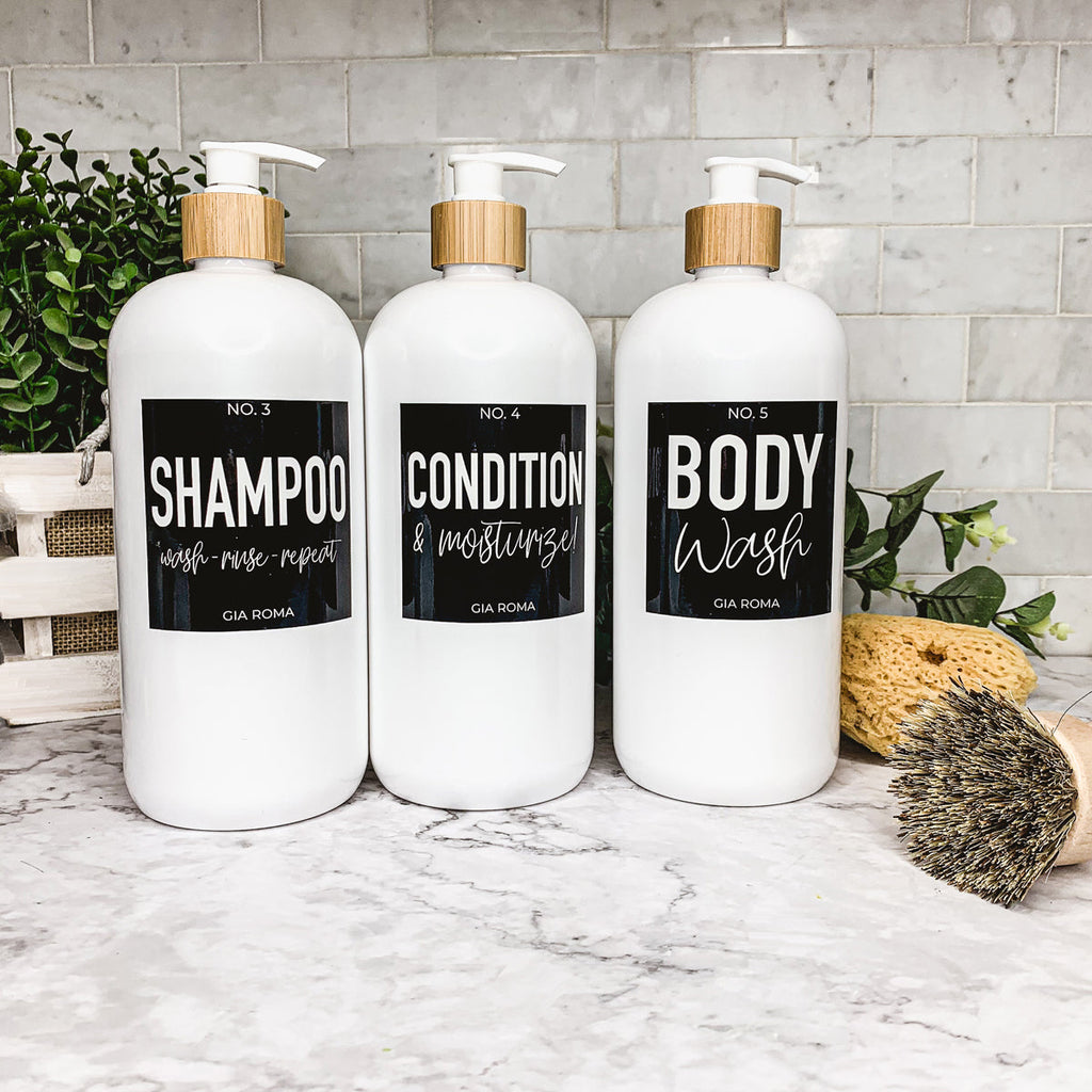 32oz Plastic White Dispensers - Cart2u.ro