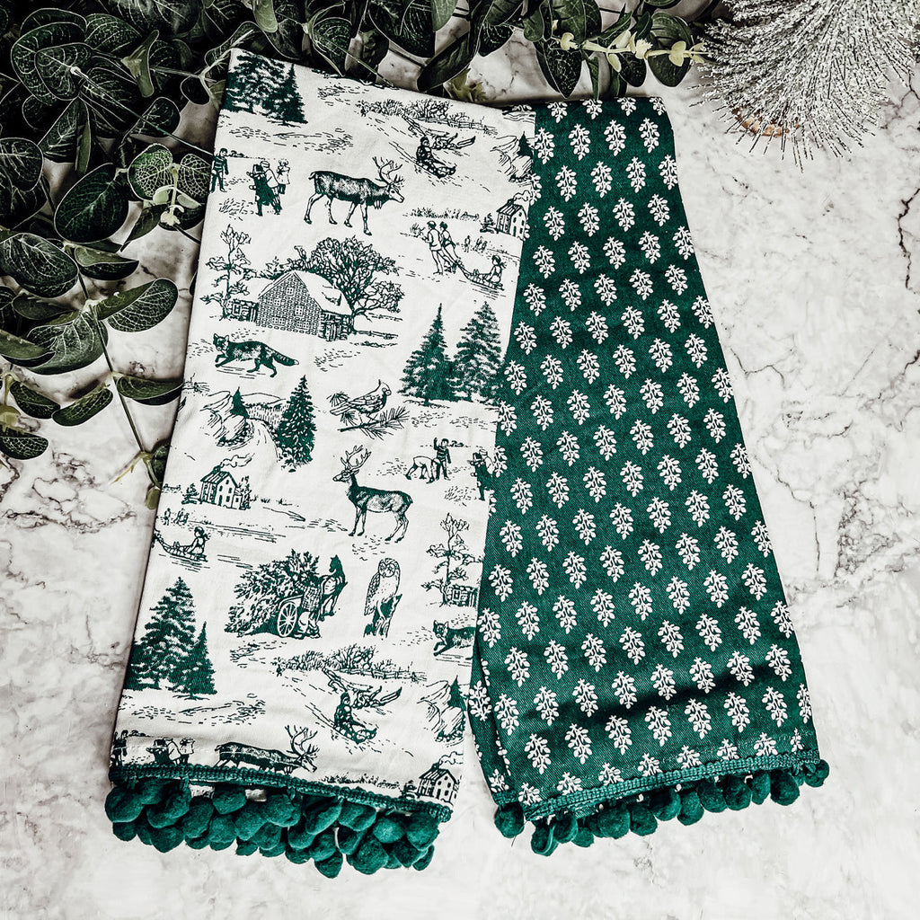 Forest Green Towels - Cart2u.ro