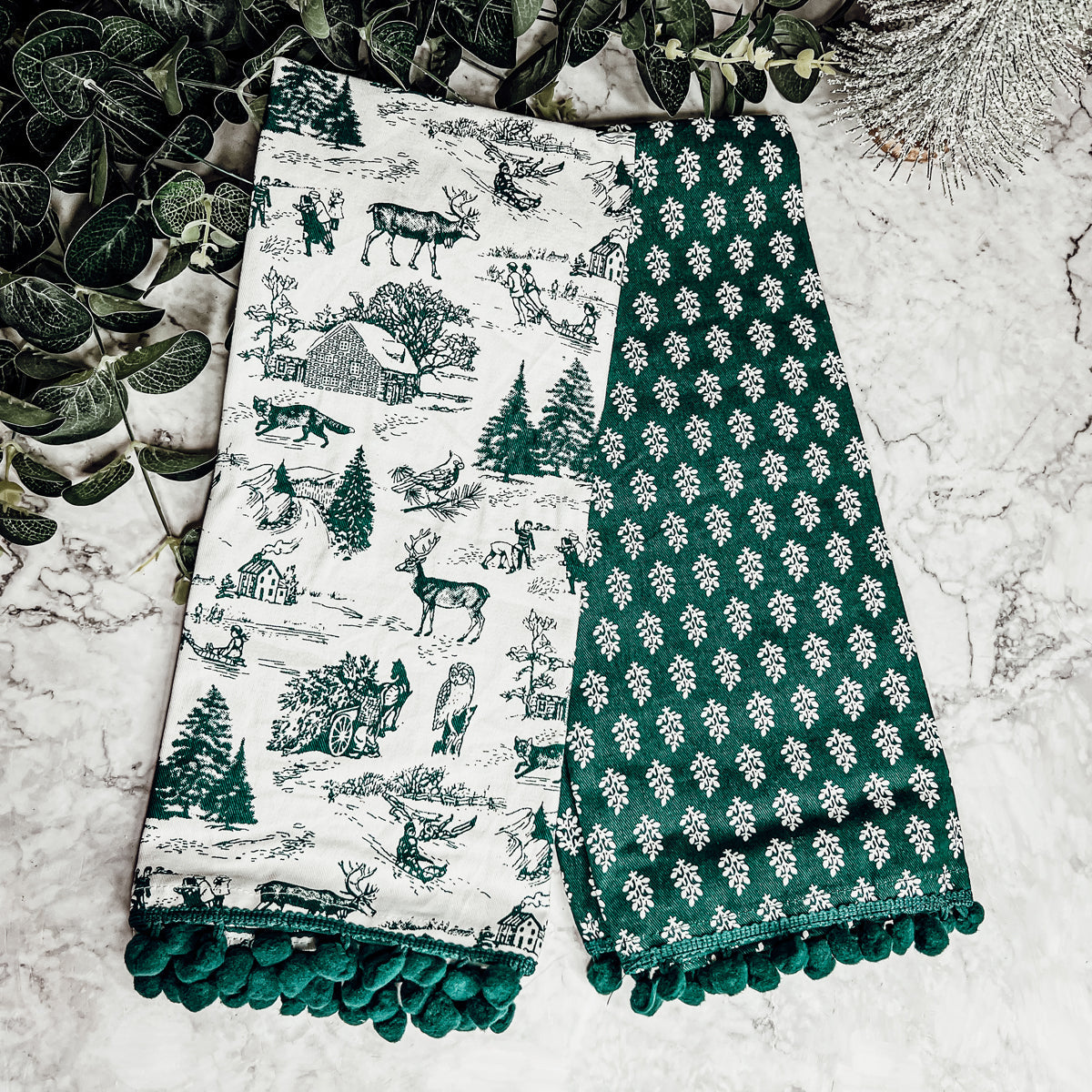 Forest Green Towels - Cart2u.ro