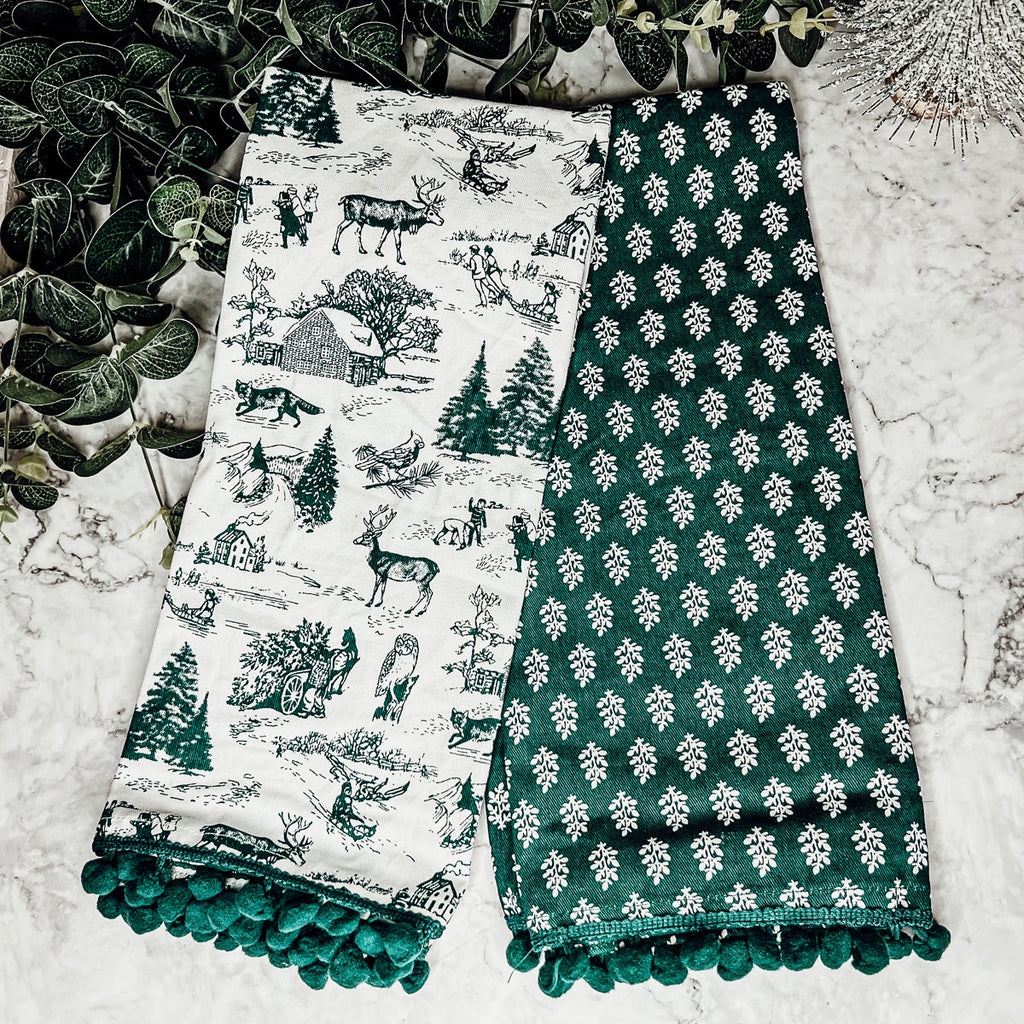 Forest Green Towels - Cart2u.ro