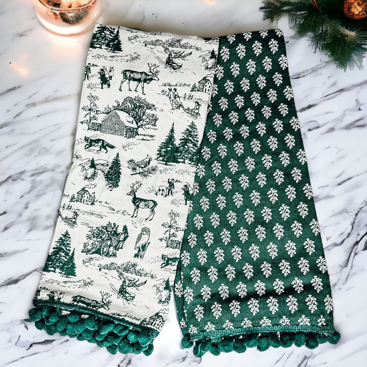 Forest Green Towels - Cart2u.ro