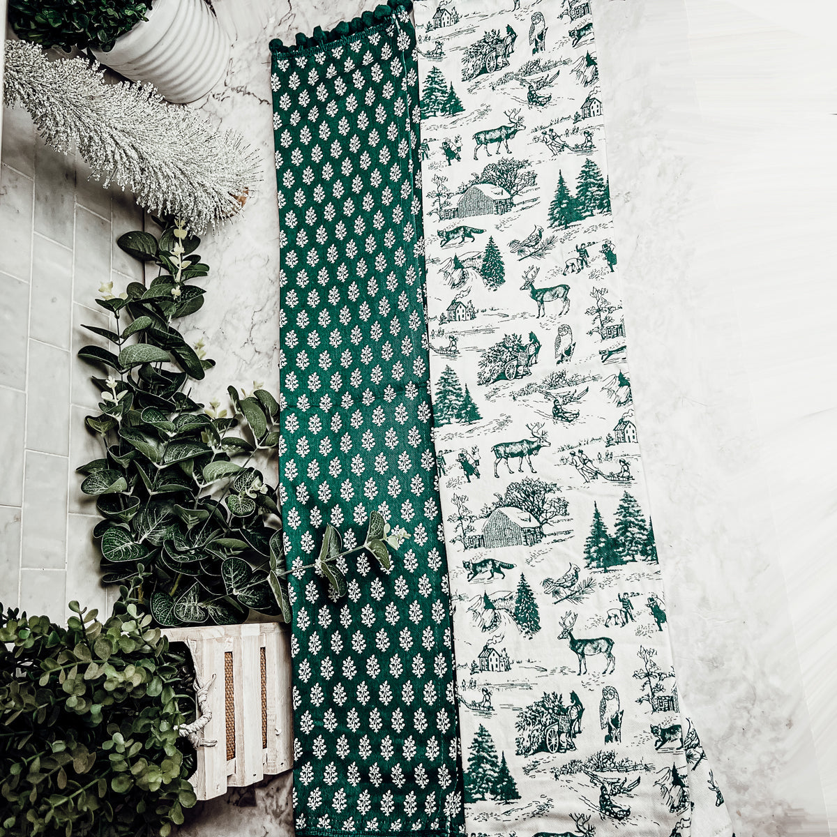 Forest Green Towels - Cart2u.ro