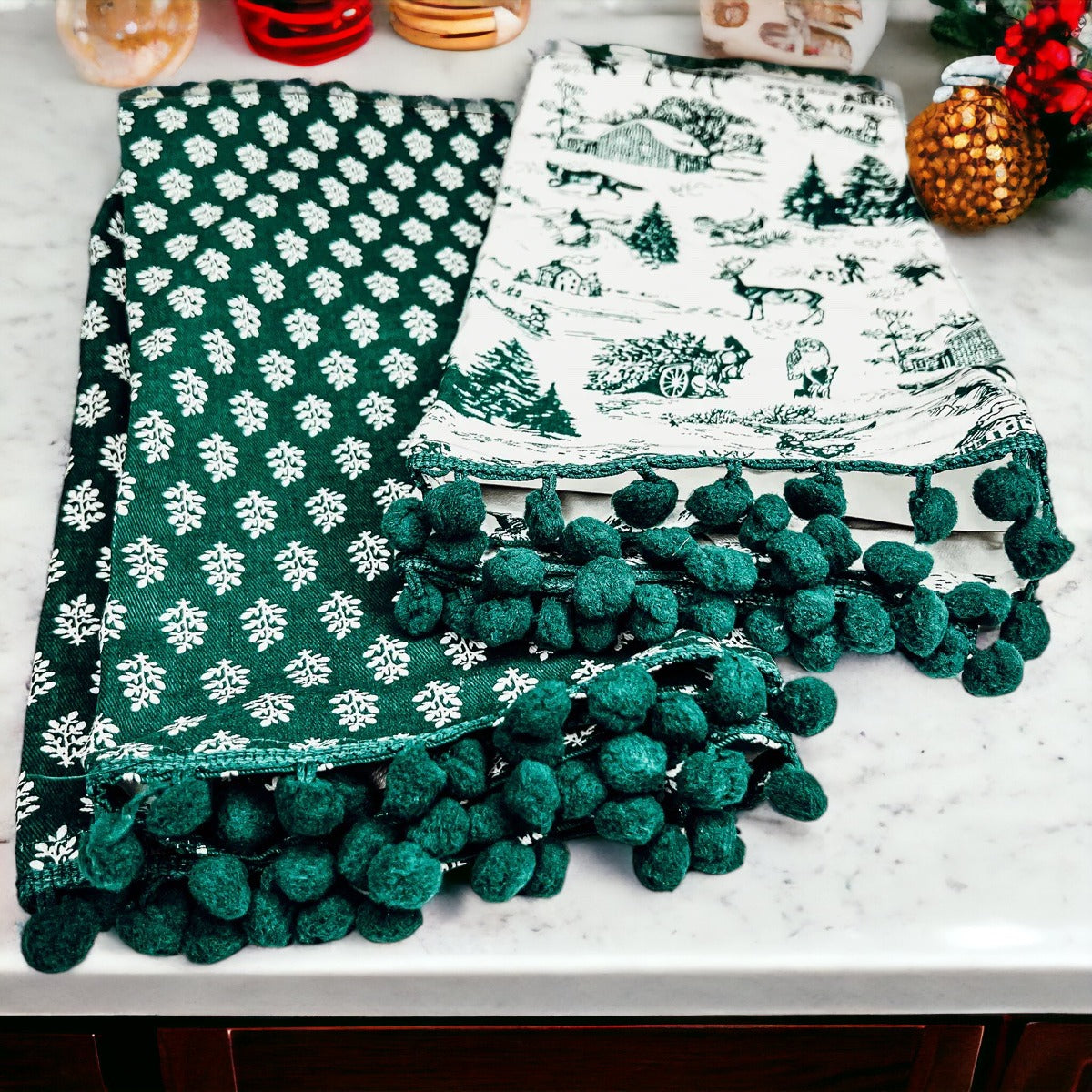 Forest Green Towels - Cart2u.ro