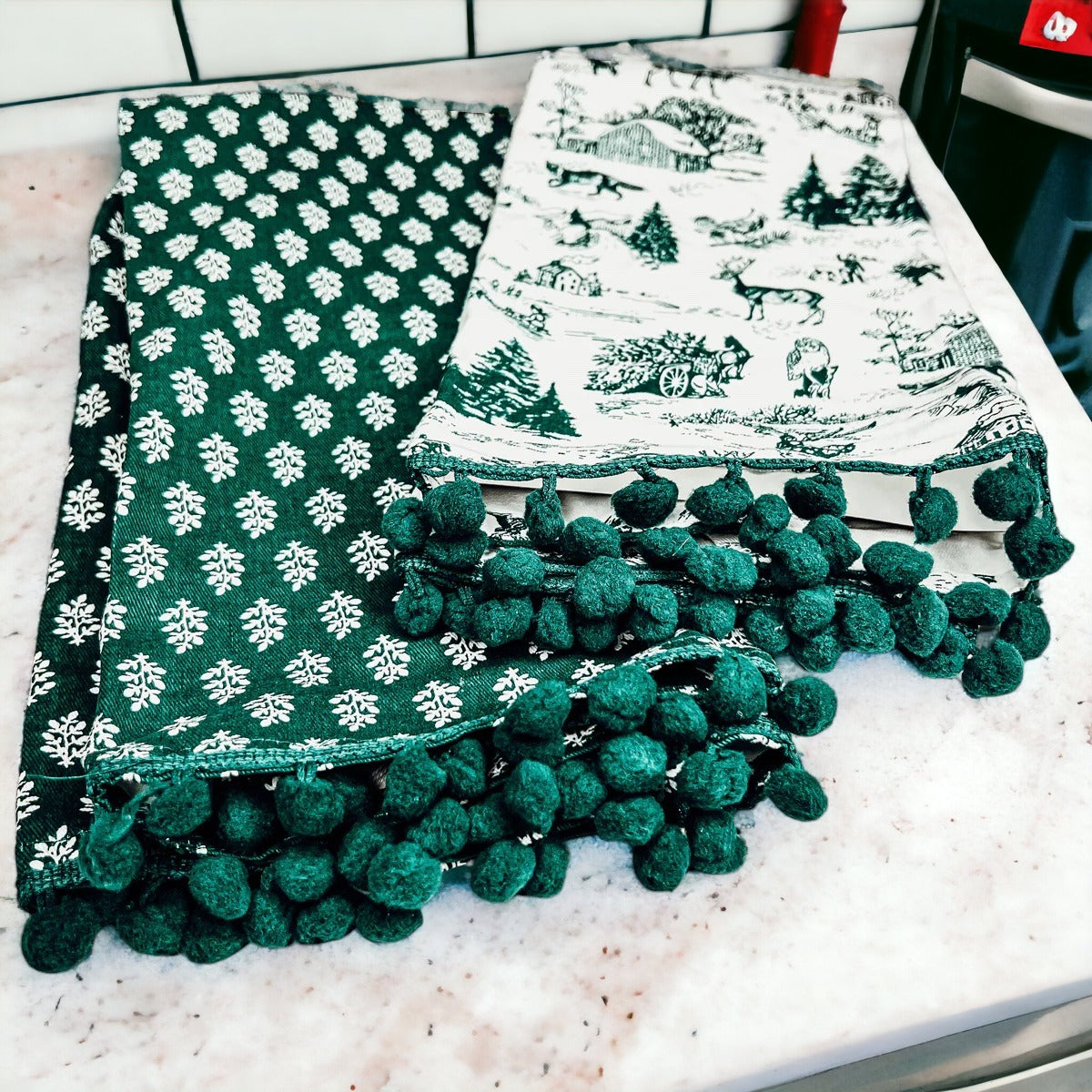 Forest Green Towels - Cart2u.ro