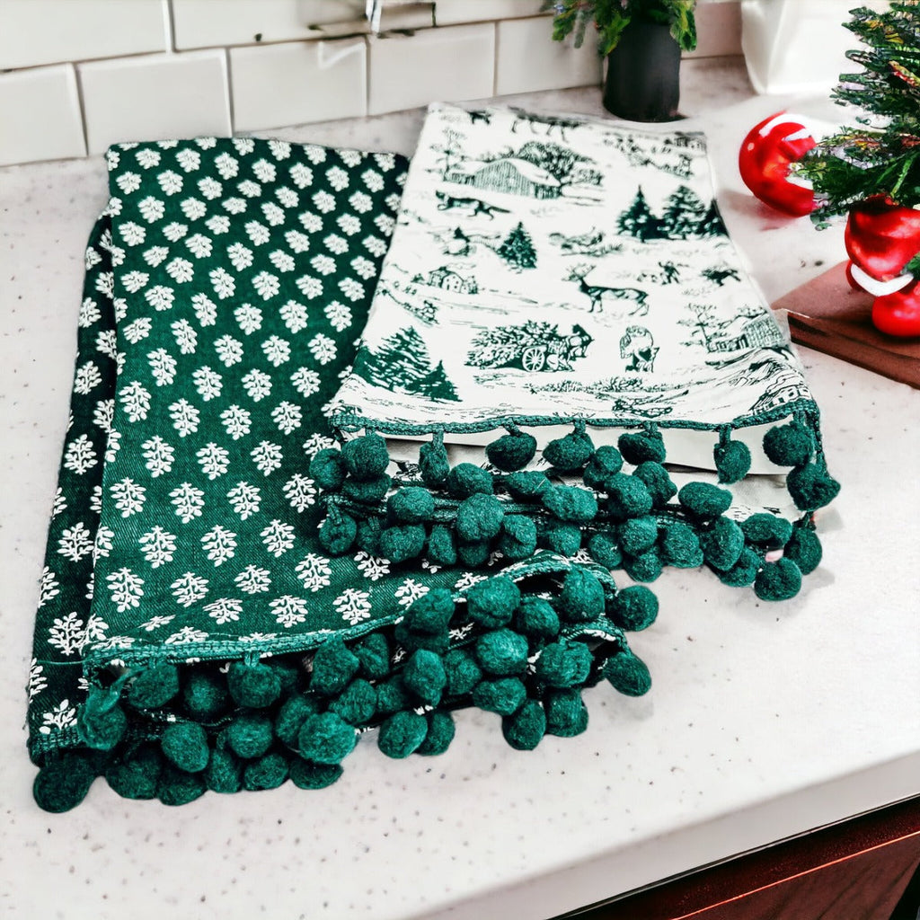 Forest Green Towels - Cart2u.ro