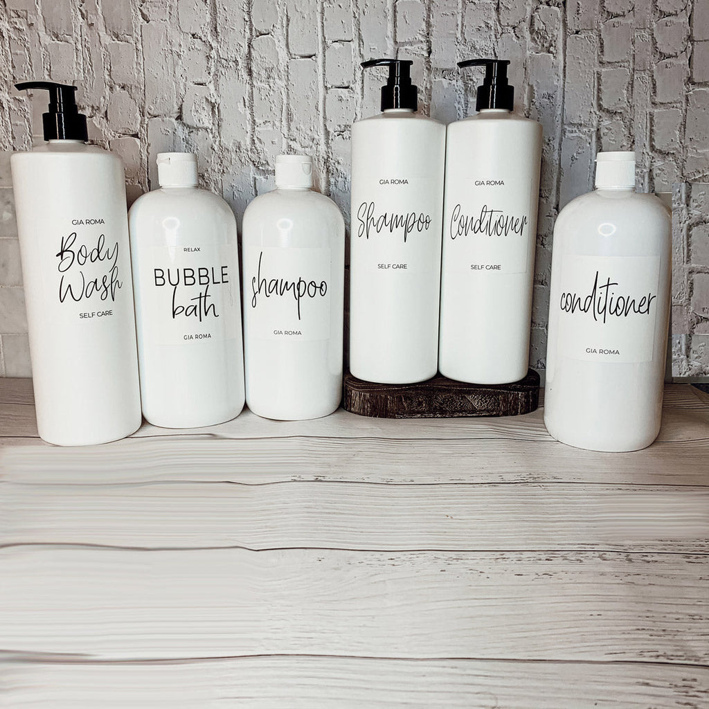 32oz Plastic White Dispensers - Cart2u.ro