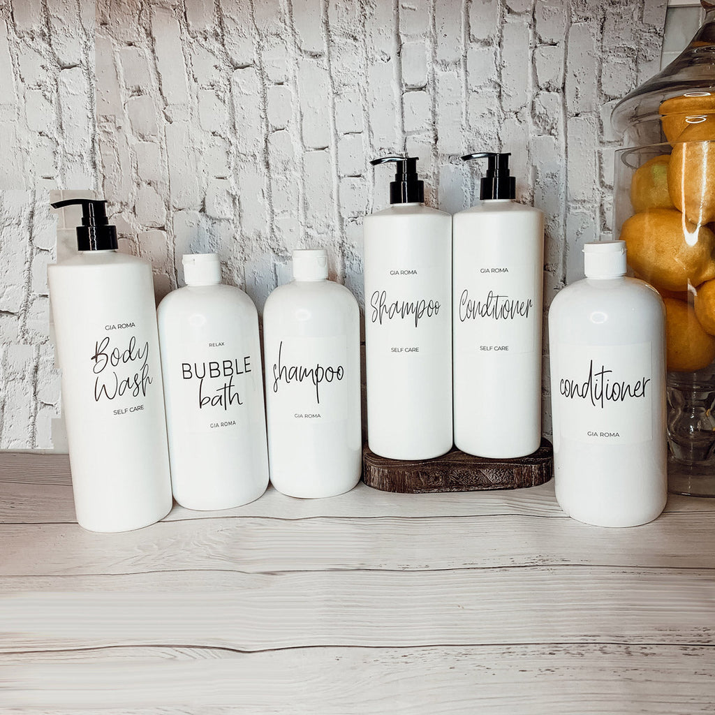 32oz Plastic White Dispensers - Cart2u.ro