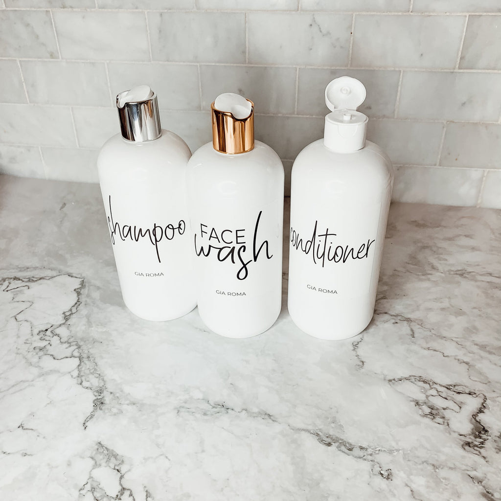 16oz Plastic White | White Label - Cart2u.ro