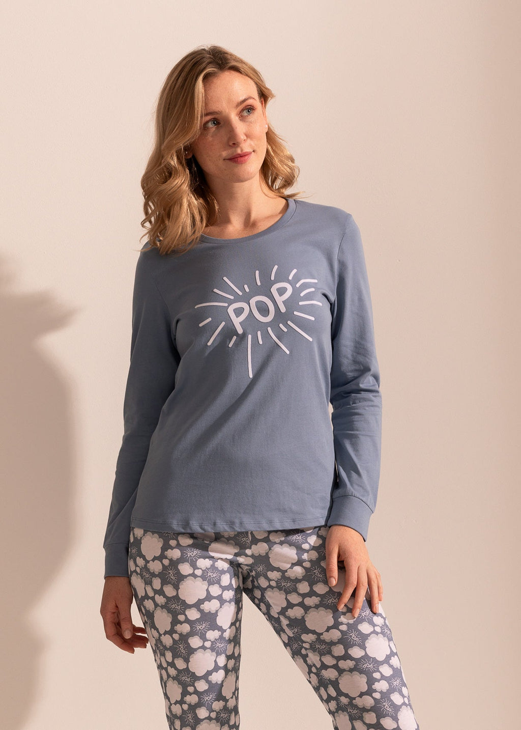 Pijama Damă Alice Bumbac TWIN Sofiaman.ro