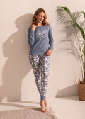 Pijama Damă Alice Bumbac TWIN Sofiaman.ro