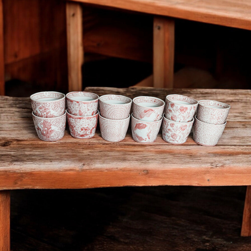Mini Pink Cachepots - Cart2u.ro