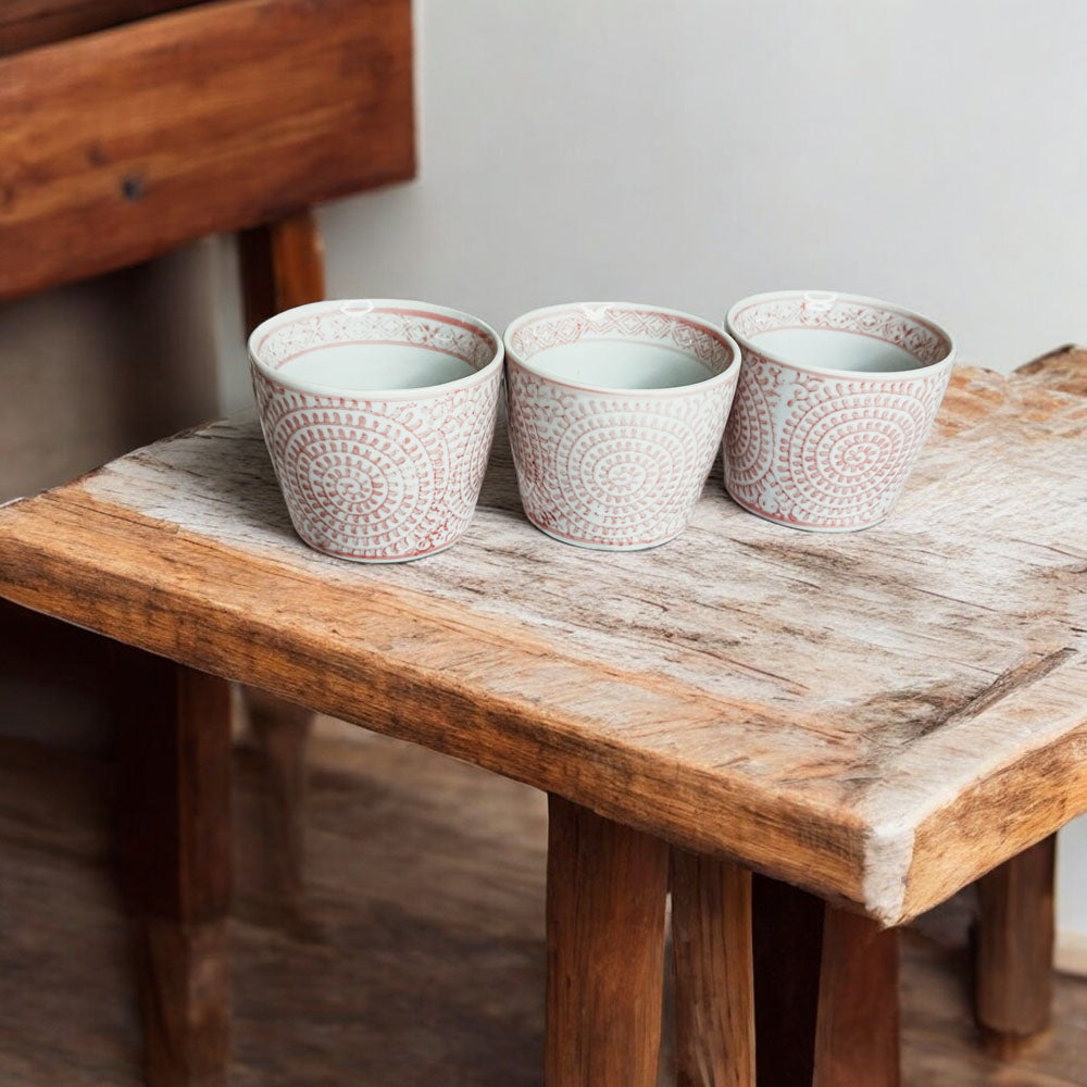 Mini Pink Cachepots - Cart2u.ro