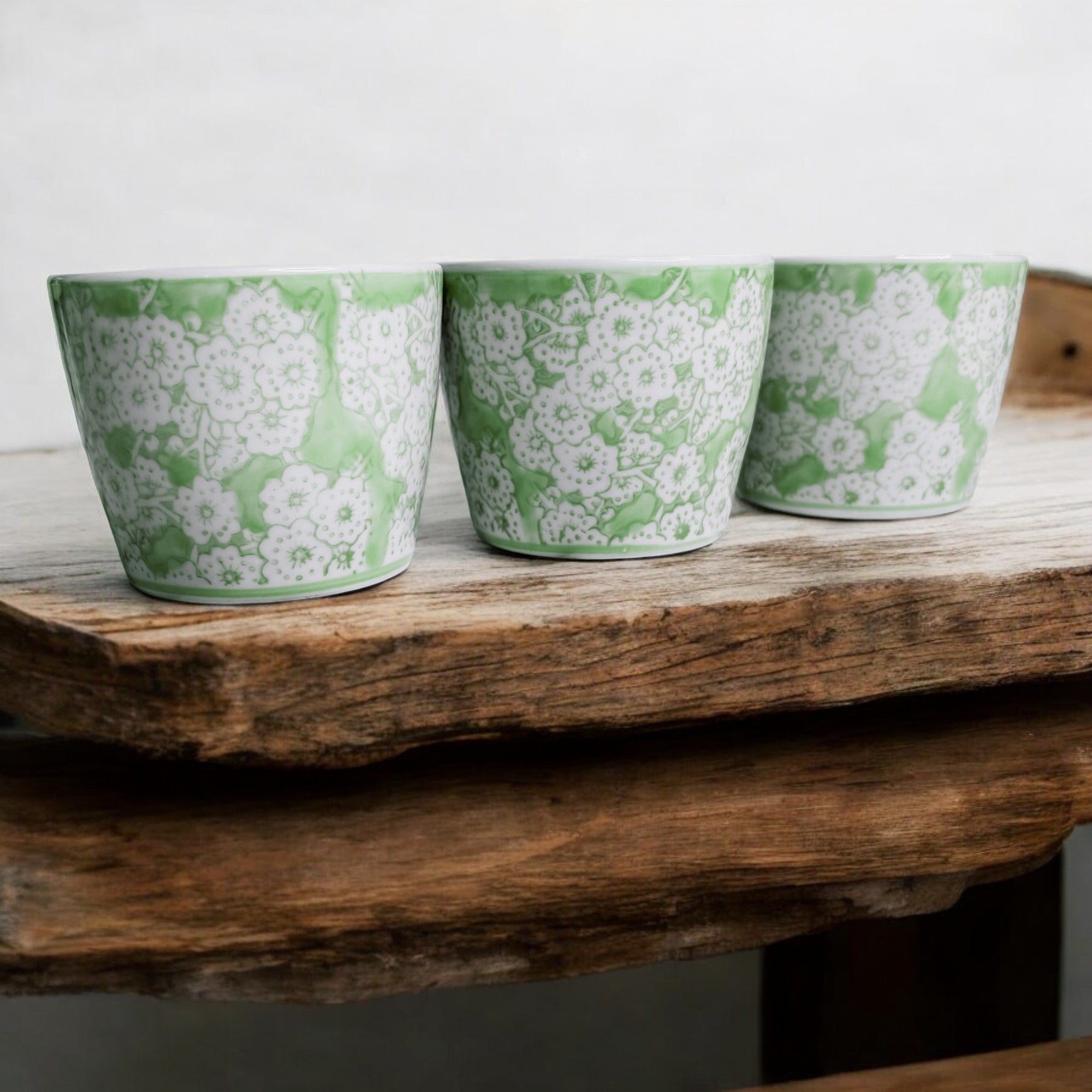 Mini Green Cachepots - Cart2u.ro