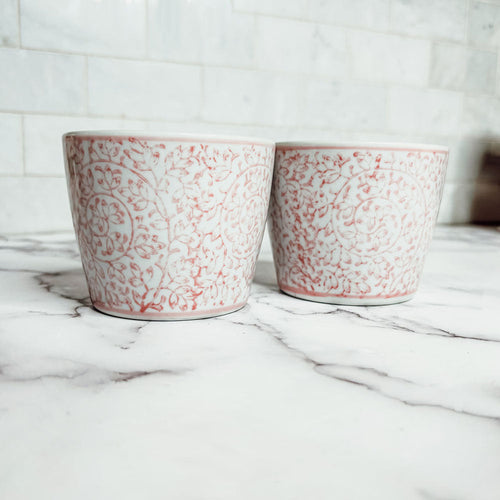 Mini Pink Cachepots - Cart2u.ro