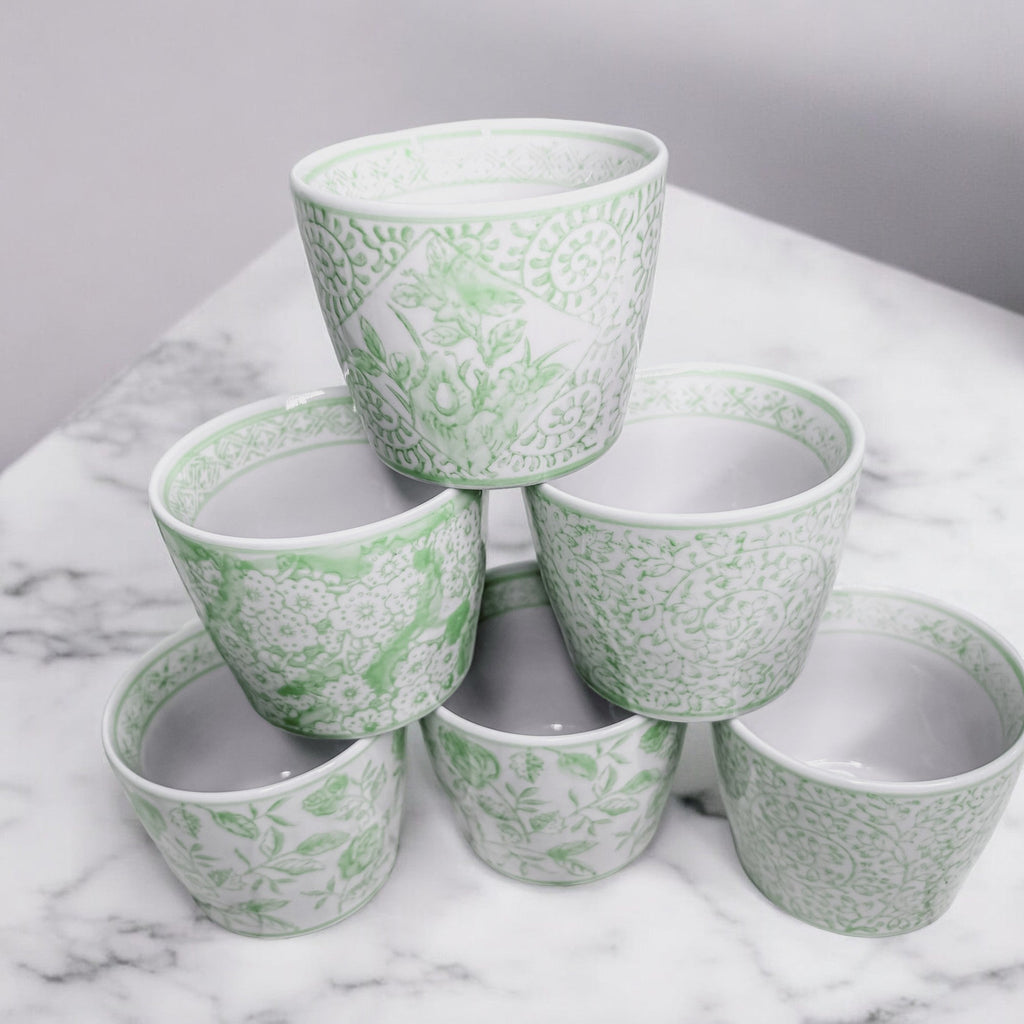 Mini Green Cachepots - Cart2u.ro