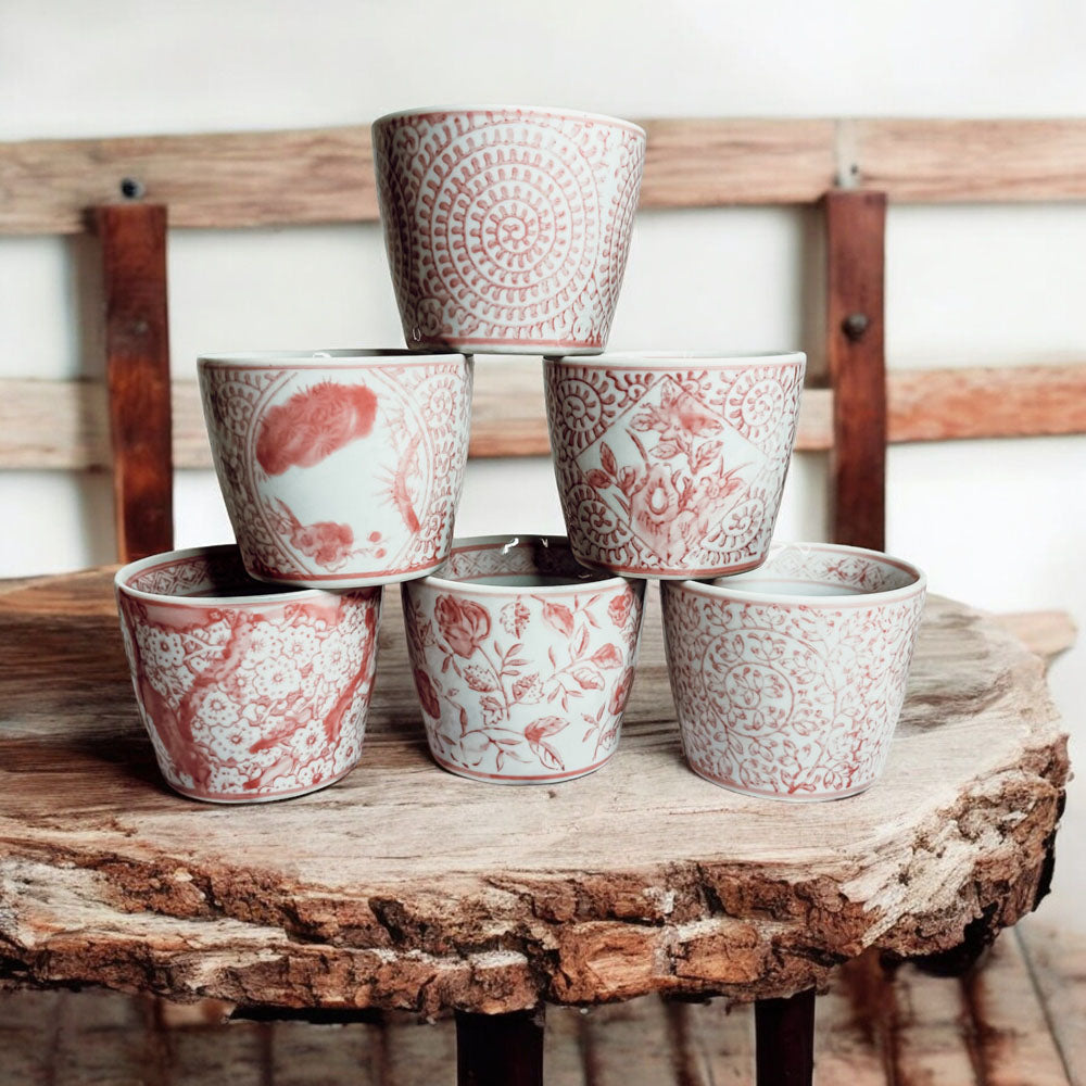 Mini Pink Cachepots - Cart2u.ro