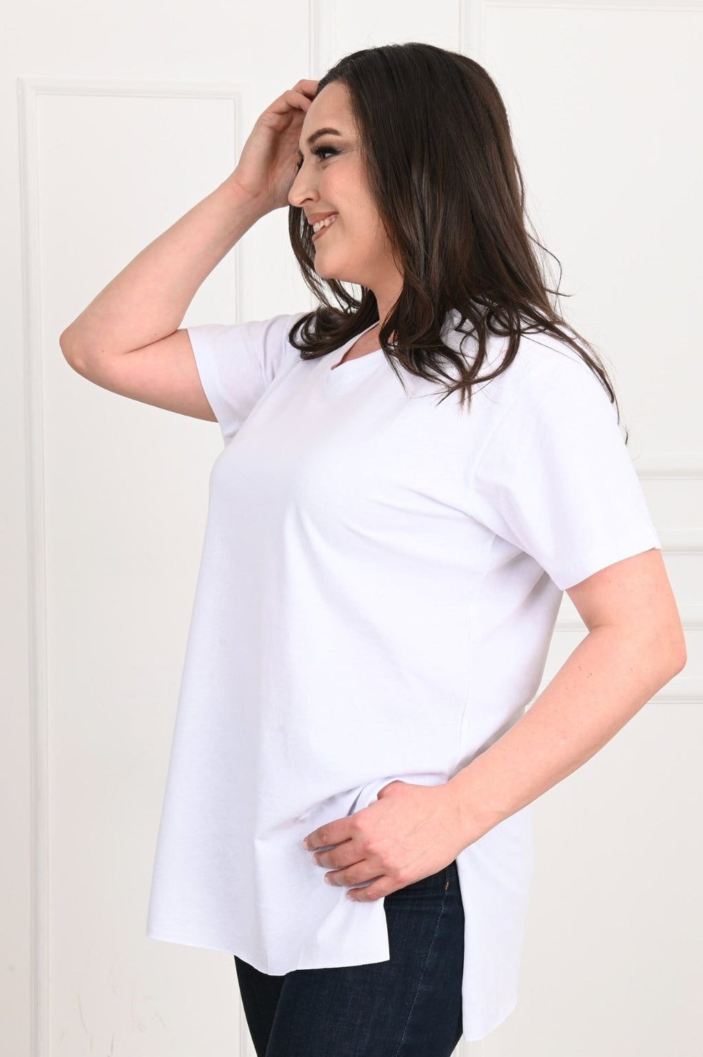 Tricou dama marimi mari in V 1698 BIGsize