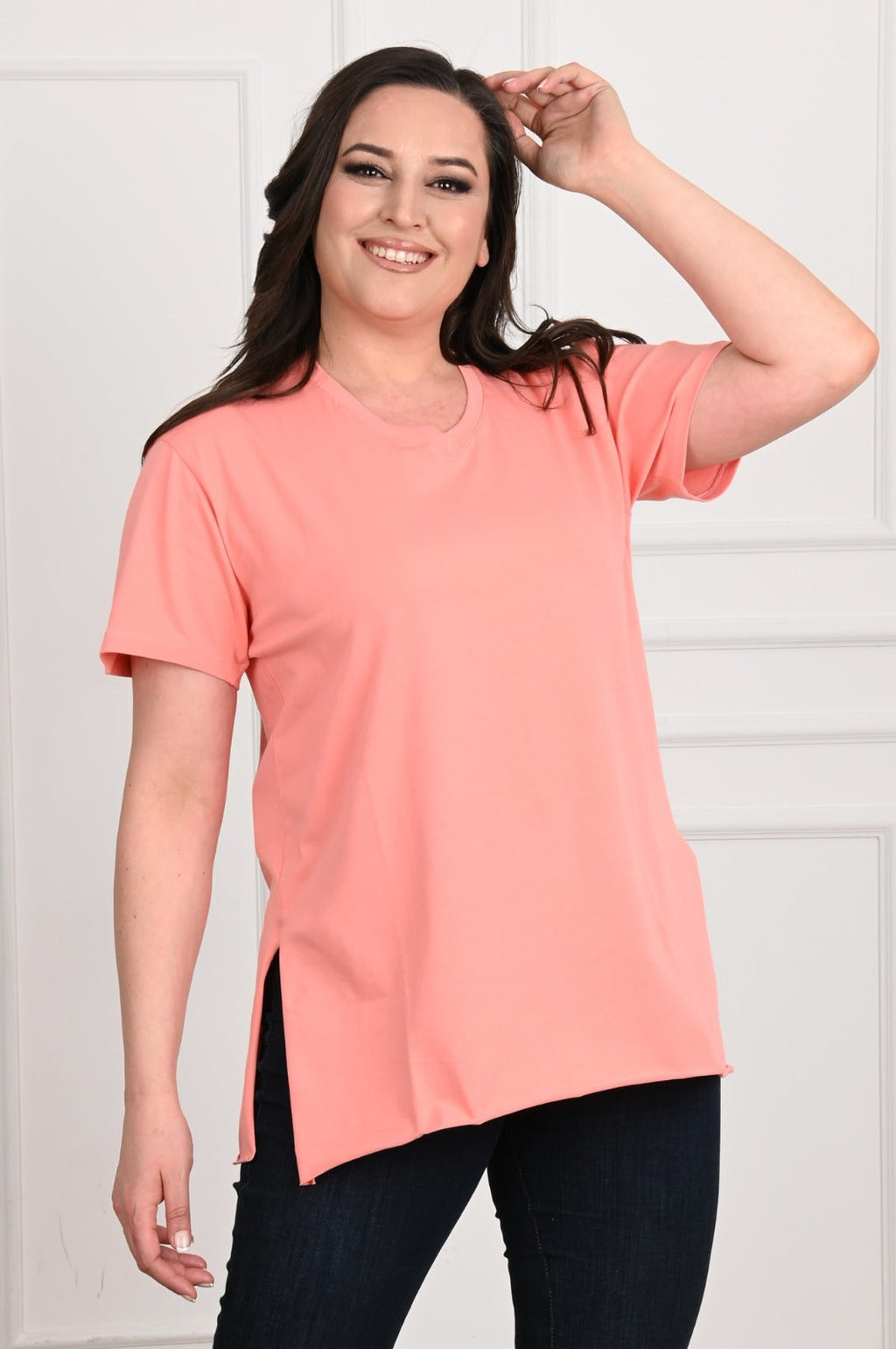 Tricou dama marimi mari in V 1698 BIGsize