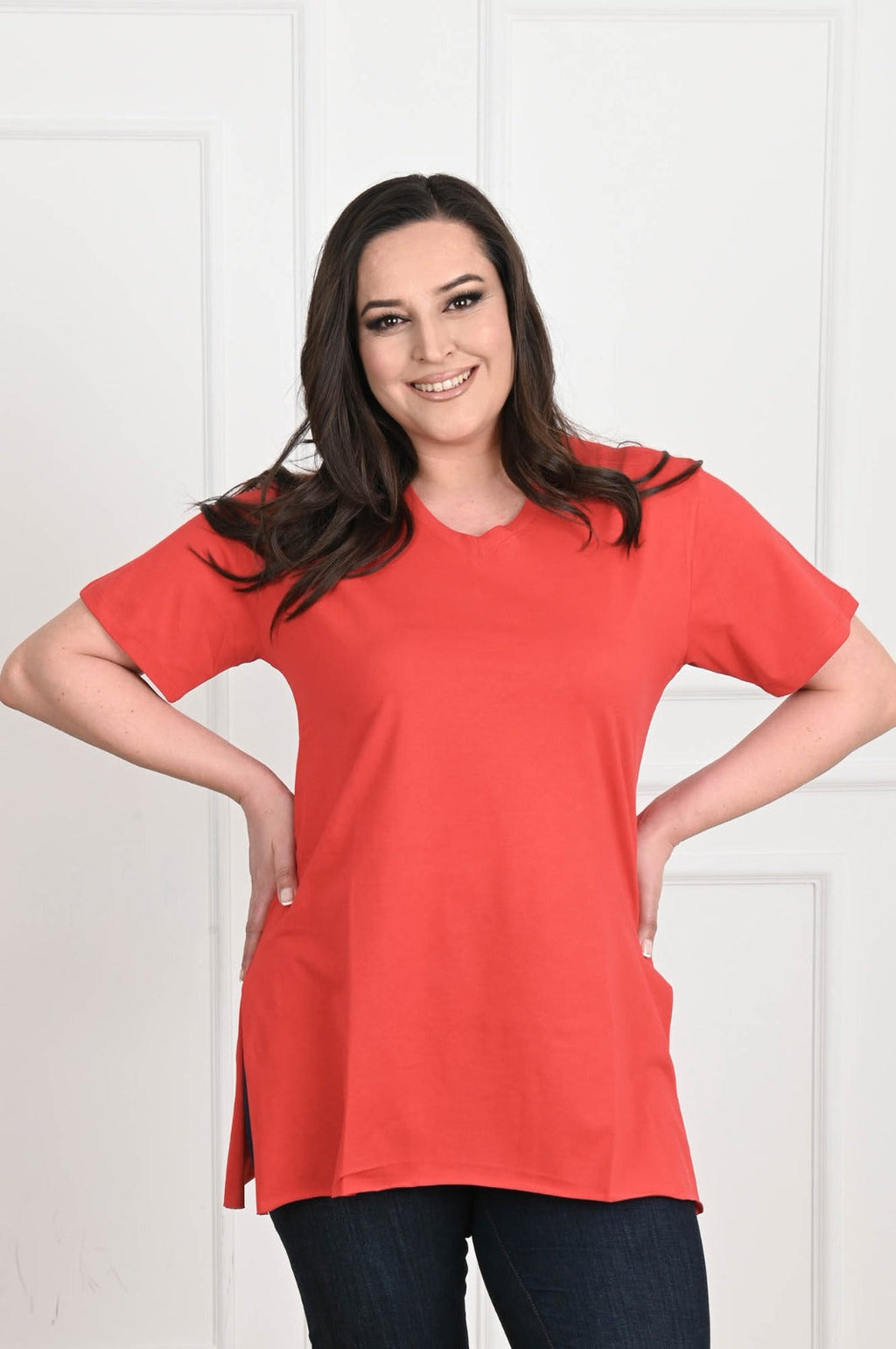 Tricou dama marimi mari in V 1698 BIGsize