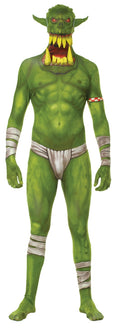 Morris Costume MH03755 Morph Jaw Dropper Green Adult Costume, Medi