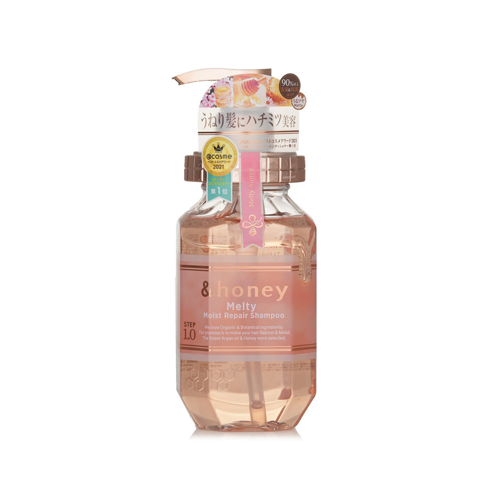 &honey Melty Moist Repair Shampoo – Șampon Reparator cu Miere de Trandafiri, 440 ml BeautyKO Romania