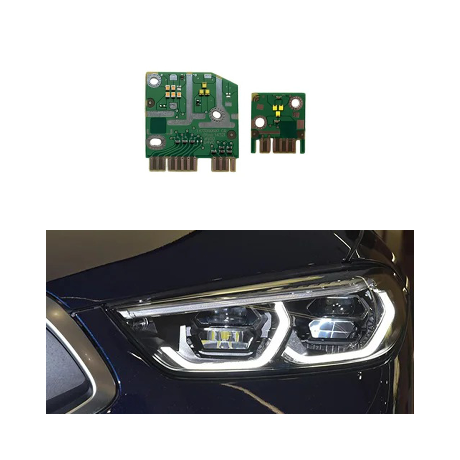 Modul DRL BMW G15 seria 8 înlocuitor OEM 63119498648; 63119498647 LEDUL.ro