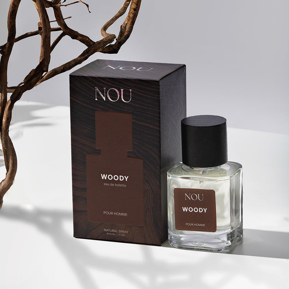 Apa de toaleta, NOU Woody, 50ml Barbati parfumedu