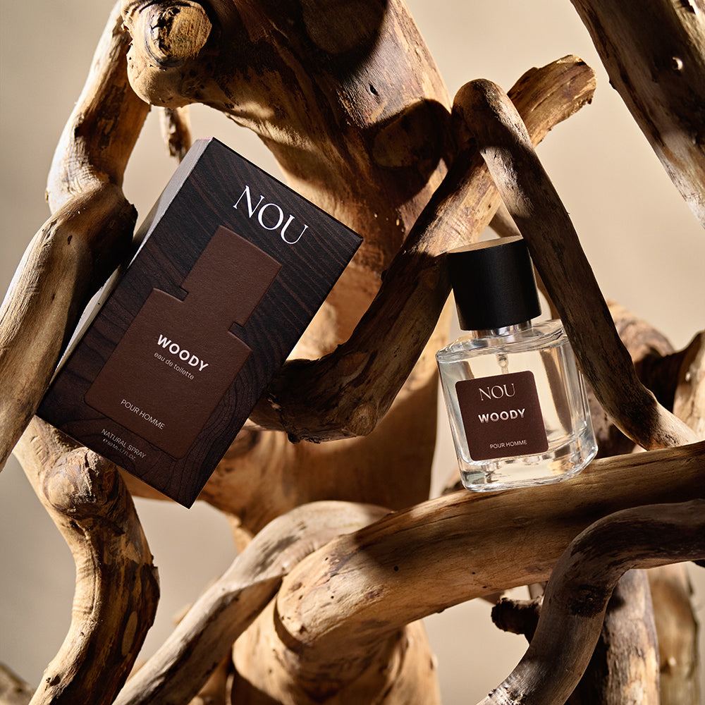 Apa de toaleta, NOU Woody, 50ml Barbati parfumedu