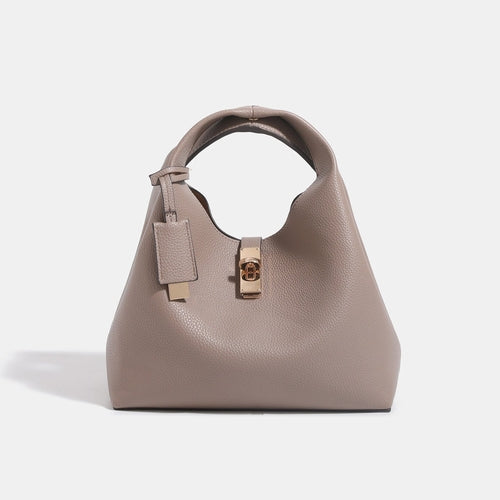 High-End Women's Bag 2026 New Model Simple Handbag Basket Bag Bucket