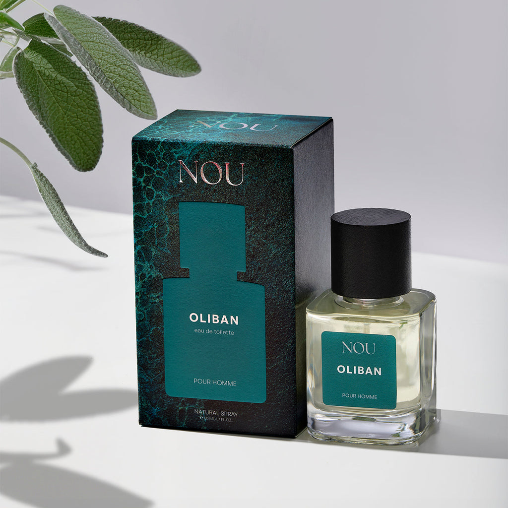 Apa de toaleta, NOU Oliban, 50ml Barbat parfumedu