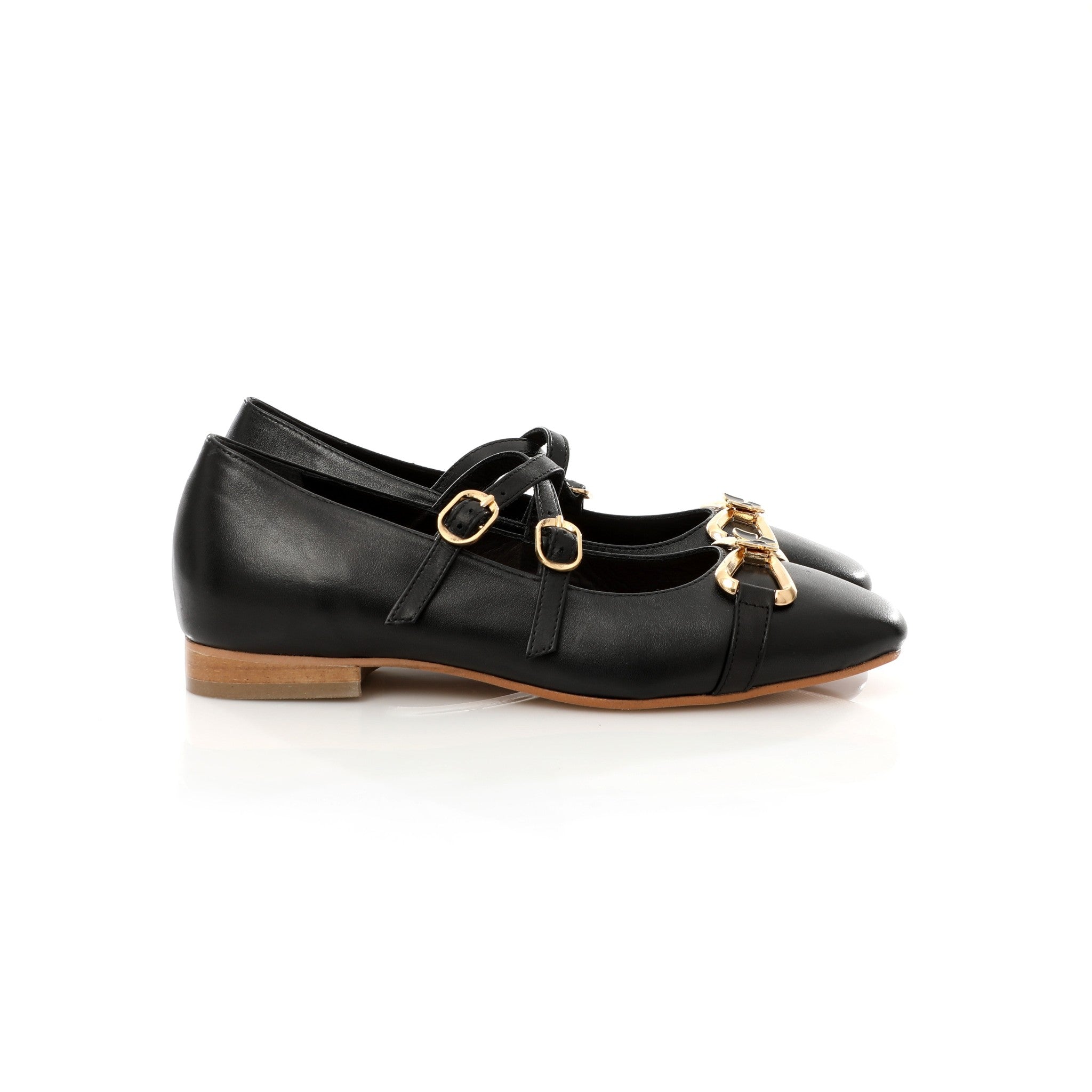 Ballerina Mary Jane Noire | Butterfly Bow FARFA