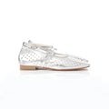 Ballerina Mary Jane Argent | Perforated Detail FARFA