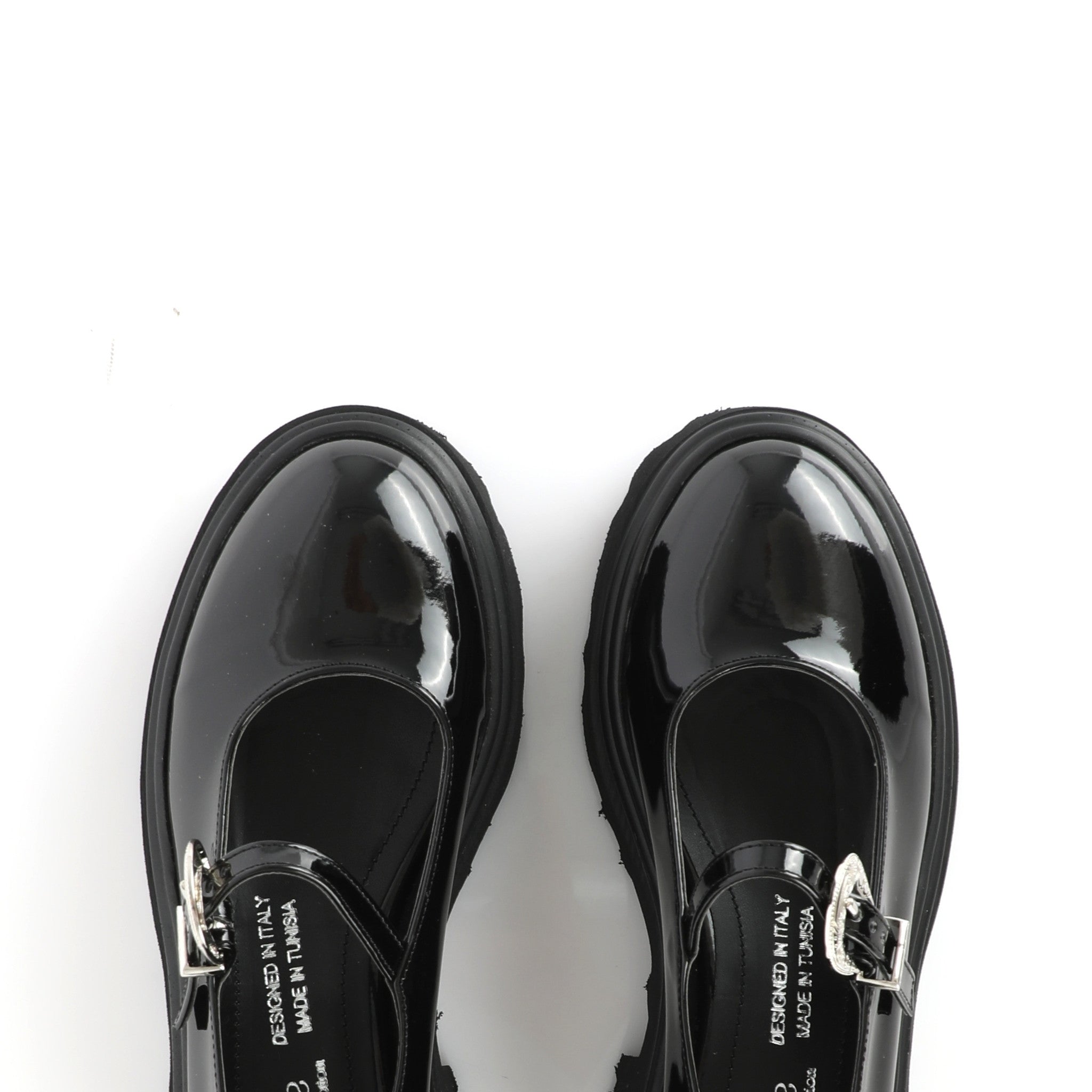 Chunky Mary Jane Obsidian | Western Buckle FARFA