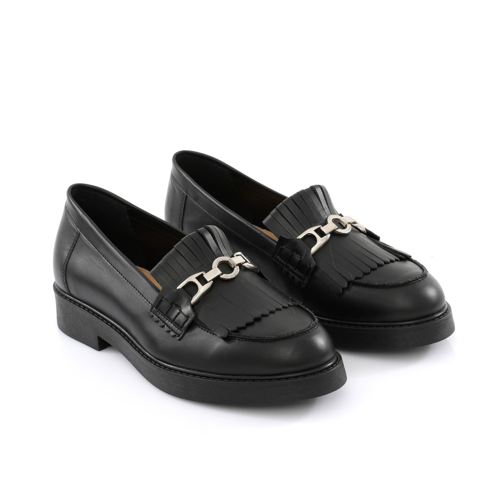 Classic Loafer Noire | Fringe FARFA