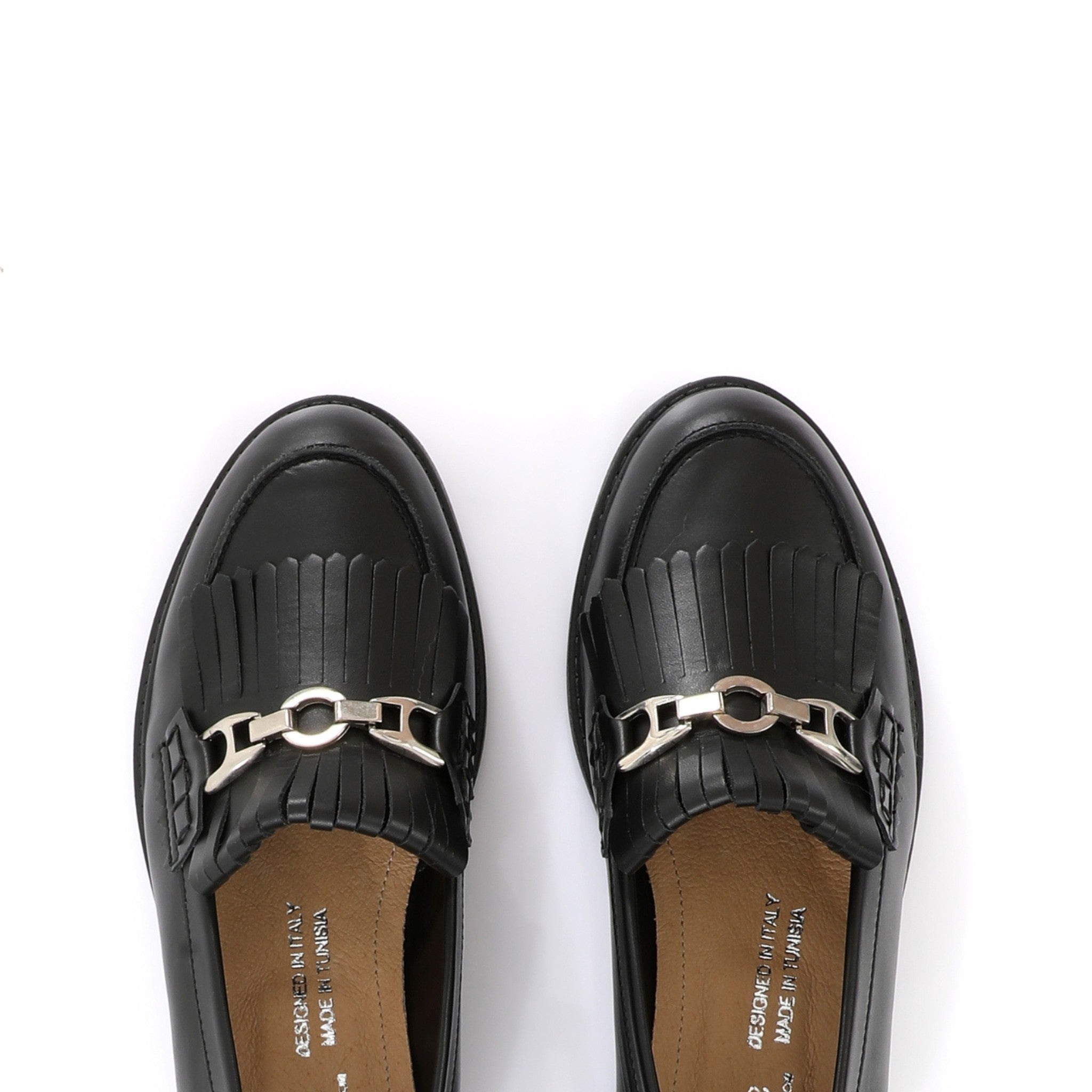 Classic Loafer Noire | Fringe FARFA