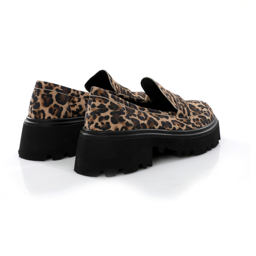 Chunky Penny Loafer Leopard FARFA