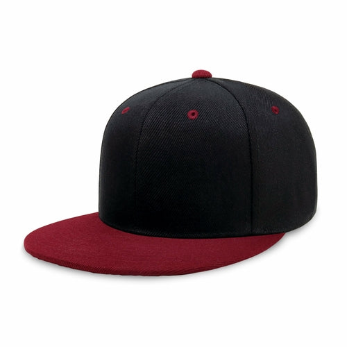 Two-Tone Edge Snapback – Acrylic Adjustable Fit & Breathable
