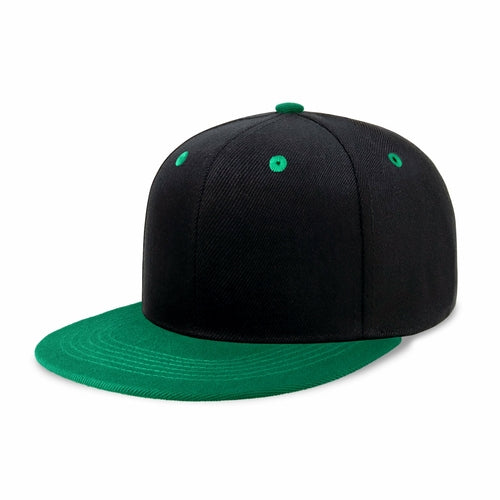 Two-Tone Edge Snapback – Acrylic Adjustable Fit & Breathable