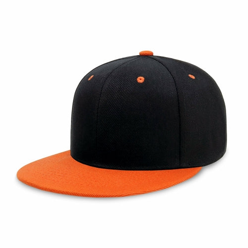Two-Tone Edge Snapback – Acrylic Adjustable Fit & Breathable